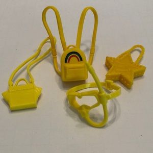 Barbie Doll accessories lot of 4 purses goggles